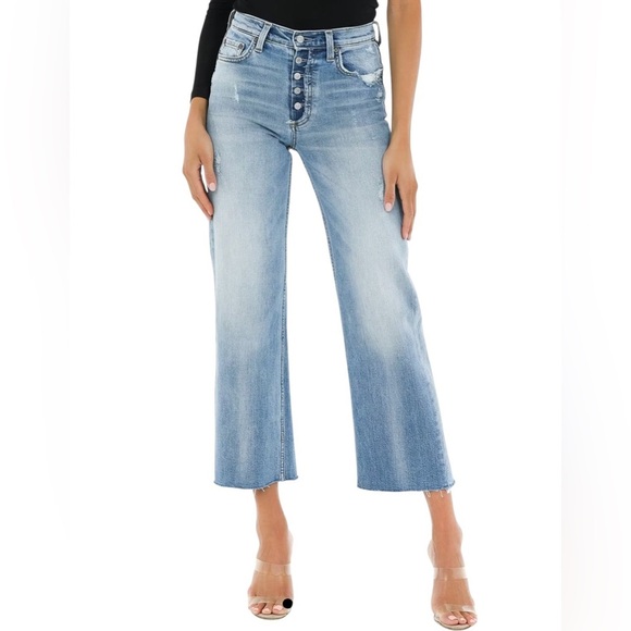 Boyish The Mikey Cropped Jeans Size 25 - Picture 1 of 9